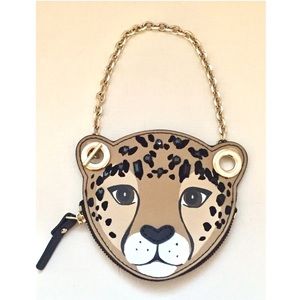 🎉HP🎉NWT KATE SPADE Run Wild Leopard Coin Purse